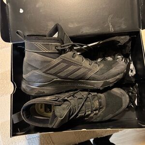 Adidas Terrex “human race” Men's Black Hiking Shoes